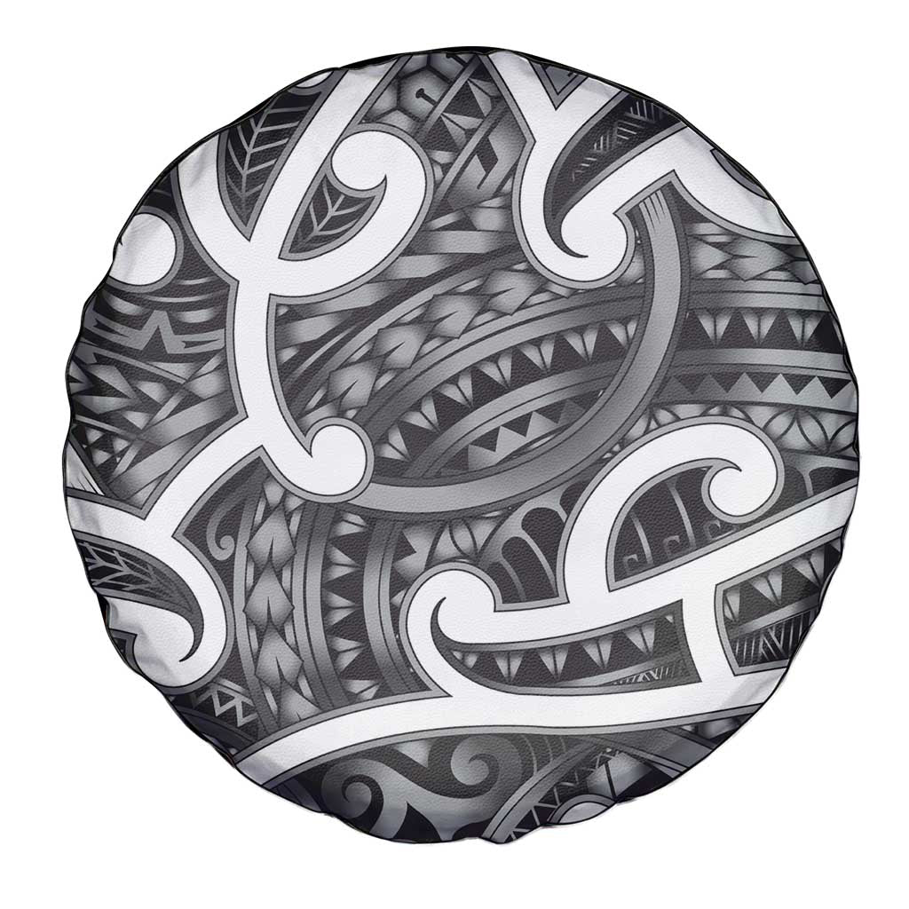 Aotearoa Maori Kowhaiwhai Spare Tire Cover Kiwikiwi Puhoro and Patiki LT9 - Polynesian Pride