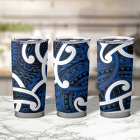 Aotearoa Maori Kowhaiwhai Tumbler Cup Kikorangi Puhoro and Patiki LT9 - Polynesian Pride