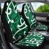 Aotearoa Maori Kowhaiwhai Car Seat Cover Kakariki Puhoro and Patiki LT9 - Polynesian Pride
