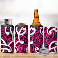 Aotearoa Maori Kowhaiwhai 4 in 1 Can Cooler Tumbler Mawhero Puhoro and Patiki LT9 - Polynesian Pride