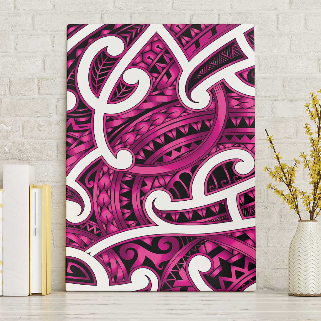 Aotearoa Maori Kowhaiwhai Canvas Wall Art Mawhero Puhoro and Patiki