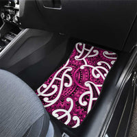 Aotearoa Maori Kowhaiwhai Car Mats Mawhero Puhoro and Patiki