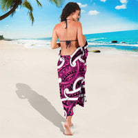 Aotearoa Maori Kowhaiwhai Sarong Mawhero Puhoro and Patiki LT9 - Polynesian Pride