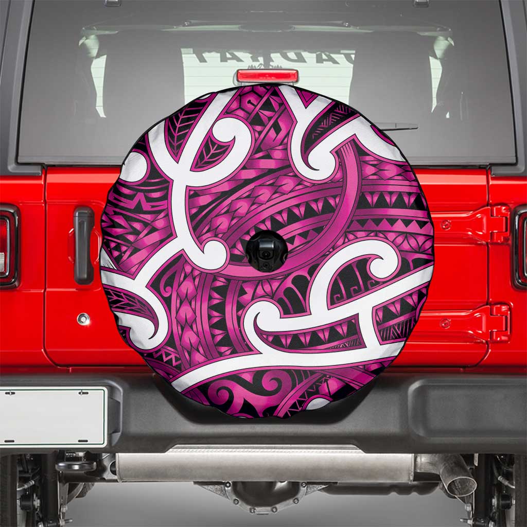 Aotearoa Maori Kowhaiwhai Spare Tire Cover Mawhero Puhoro and Patiki LT9 - Polynesian Pride