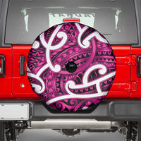 Aotearoa Maori Kowhaiwhai Spare Tire Cover Mawhero Puhoro and Patiki LT9 - Polynesian Pride