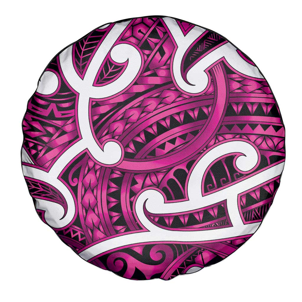 Aotearoa Maori Kowhaiwhai Spare Tire Cover Mawhero Puhoro and Patiki LT9 - Polynesian Pride