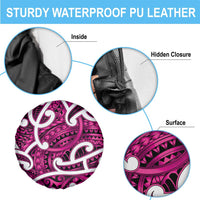 Aotearoa Maori Kowhaiwhai Spare Tire Cover Mawhero Puhoro and Patiki LT9 - Polynesian Pride