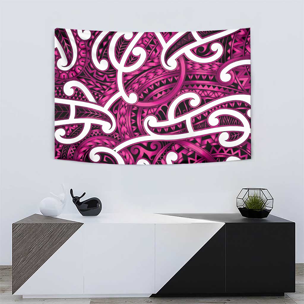 Aotearoa Maori Kowhaiwhai Tapestry Mawhero Puhoro and Patiki LT9 - Polynesian Pride