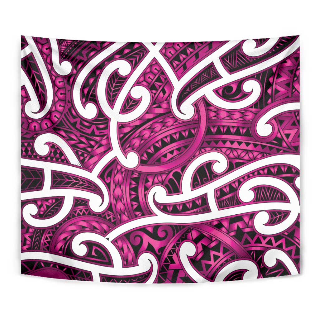 Aotearoa Maori Kowhaiwhai Tapestry Mawhero Puhoro and Patiki LT9 - Polynesian Pride