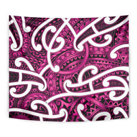 Aotearoa Maori Kowhaiwhai Tapestry Mawhero Puhoro and Patiki LT9 - Polynesian Pride