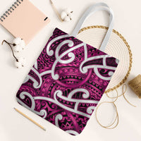 Aotearoa Maori Kowhaiwhai Tote Bag Mawhero Puhoro and Patiki