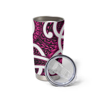 Aotearoa Maori Kowhaiwhai Tumbler Cup Mawhero Puhoro and Patiki LT9 - Polynesian Pride