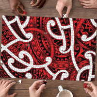 Aotearoa Maori Kowhaiwhai Puzzle Whero Puhoro and Patiki LT9 - Polynesian Pride