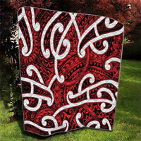 Aotearoa Maori Kowhaiwhai Quilt Whero Puhoro and Patiki