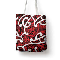 Aotearoa Maori Kowhaiwhai Tote Bag Whero Puhoro and Patiki