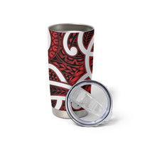 Aotearoa Maori Kowhaiwhai Tumbler Cup Whero Puhoro and Patiki