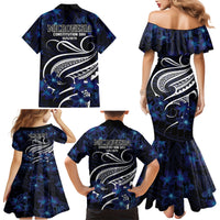 Micronesia Constitution Day Family Matching Mermaid Dress and Hawaiian Shirt Since 1979 with Polynesian Hibiscus Pattern LT9 - Polynesian Pride