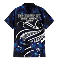 Micronesia Constitution Day Family Matching Mermaid Dress and Hawaiian Shirt Since 1979 with Polynesian Hibiscus Pattern LT9 - Polynesian Pride
