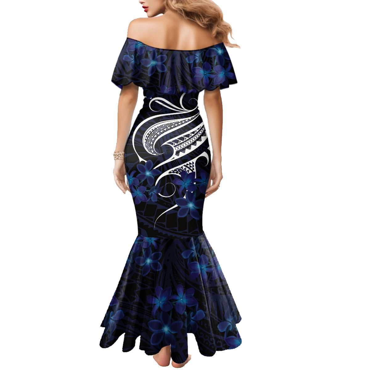 Micronesia Constitution Day Family Matching Mermaid Dress and Hawaiian Shirt Since 1979 with Polynesian Hibiscus Pattern LT9 - Polynesian Pride