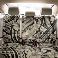 Polynesian Shark Tribal Tattoo Back Car Seat Cover Beige Style LT9