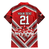 Custom Tonga Rugby Family Matching Mermaid Dress and Hawaiian Shirt Tonga Sipi Tau Ngatu Tribal Pattern LT9 - Polynesian Pride