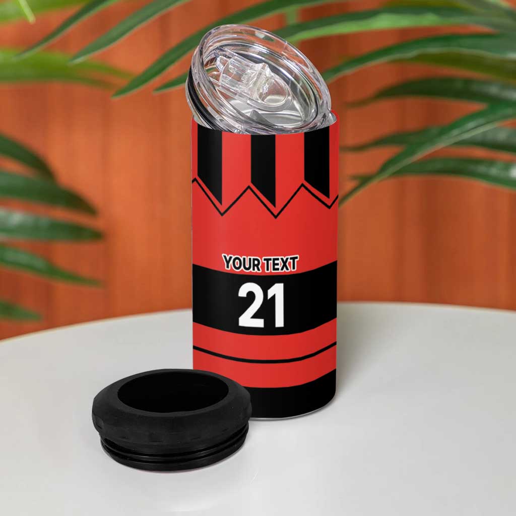 New Zealand Rugby Pacific Custom 4 in 1 Can Cooler Tumbler Whatumoana Classic Retro 2025 LT9 - Polynesian Pride