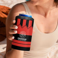 New Zealand Rugby Pacific Custom 4 in 1 Can Cooler Tumbler Whatumoana Classic Retro 2025 LT9 - Polynesian Pride