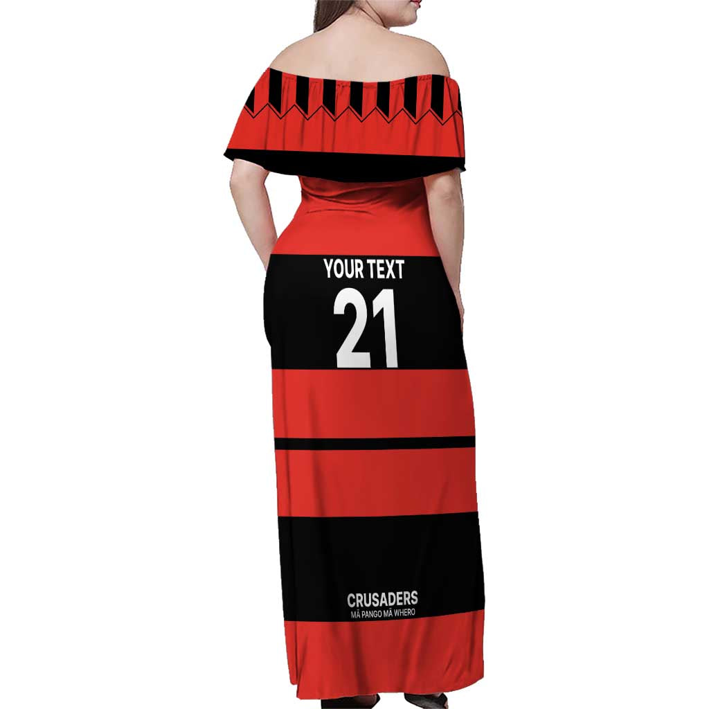 New Zealand Rugby Pacific Custom Family Matching Off Shoulder Maxi Dress and Hawaiian Shirt Whatumoana Classic Retro 2025 LT9 - Polynesian Pride