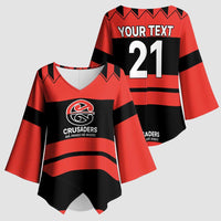 New Zealand Rugby Pacific Custom Kimono Sleeve Blouse Whatumoana Classic Retro 2025 - Polynesian Pride