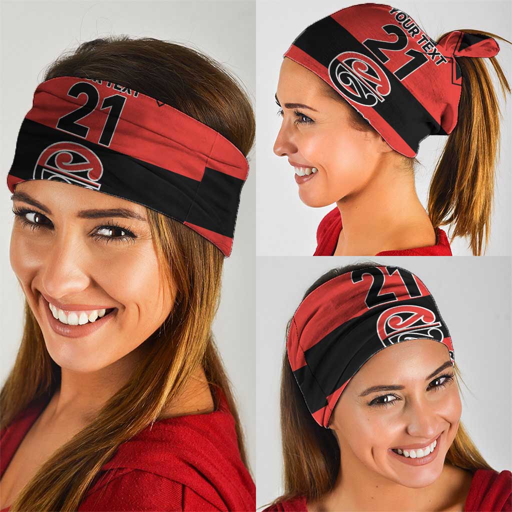 New Zealand Rugby Pacific Custom Neck Gaiter Whatumoana Classic Retro 2025 - Polynesian Pride