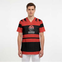 New Zealand Rugby Pacific Custom Scrub Top Whatumoana Classic Retro 2025 - Polynesian Pride