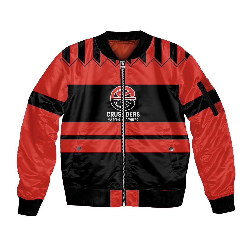 New Zealand Rugby Pacific Custom Sleeve Zip Bomber Jacket Whatumoana Classic Retro 2025