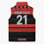 New Zealand Rugby Pacific Custom Sleeveless Puffer Jacket Whatumoana Classic Retro 2025 - Polynesian Pride