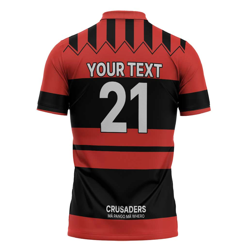 New Zealand Rugby Pacific Custom Zipper Polo Shirt Whatumoana Classic Retro 2025 LT9 - Polynesian Pride