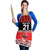 New Zealand Rugby Pacific Custom Apron Whatumoana Maori Kowhaiwhai Pattern - Polynesian Pride