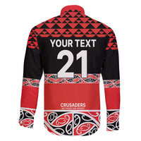 New Zealand Rugby Pacific Custom Family Matching Puletasi and Hawaiian Shirt Whatumoana Maori Kowhaiwhai Pattern LT9 - Polynesian Pride