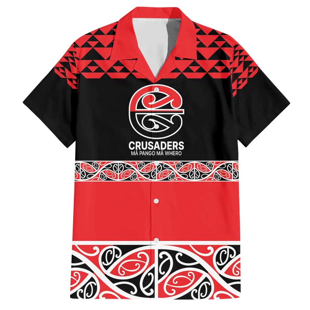New Zealand Rugby Pacific Custom Family Matching Short Sleeve Bodycon Dress and Hawaiian Shirt Whatumoana Maori Kowhaiwhai Pattern LT9 Dad's Shirt - Short Sleeve Blue - Polynesian Pride