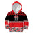New Zealand Rugby Pacific Custom Kid Hoodie Whatumoana Maori Kowhaiwhai Pattern