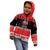 New Zealand Rugby Pacific Custom Kid Hoodie Whatumoana Maori Kowhaiwhai Pattern