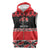 New Zealand Rugby Pacific Custom Sleeveless Zip Hoodie Whatumoana Maori Kowhaiwhai Pattern - Polynesian Pride