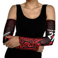 New Zealand Rugby Pacific Custom Arm Sleeves Whatumoana Maori Tribal Tattoo LT9 - Polynesian Pride