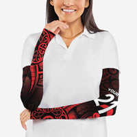 New Zealand Rugby Pacific Custom Arm Sleeves Whatumoana Maori Tribal Tattoo LT9 - Polynesian Pride