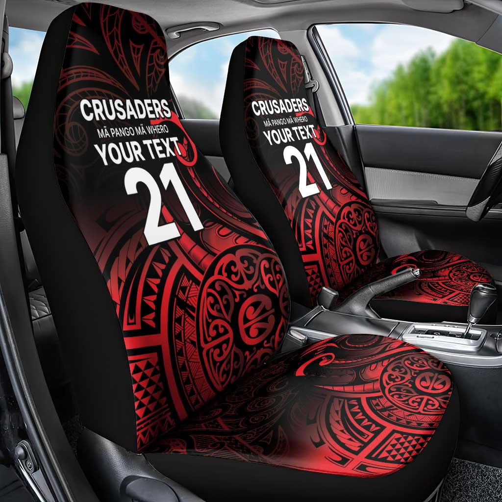 New Zealand Rugby Pacific Custom Car Seat Cover Whatumoana Maori Tribal Tattoo LT9 - Polynesian Pride