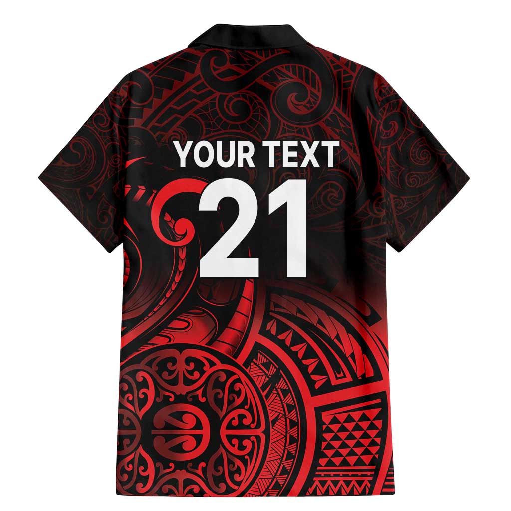 New Zealand Rugby Pacific Custom Family Matching Mermaid Dress and Hawaiian Shirt Whatumoana Maori Tribal Tattoo LT9 - Polynesian Pride