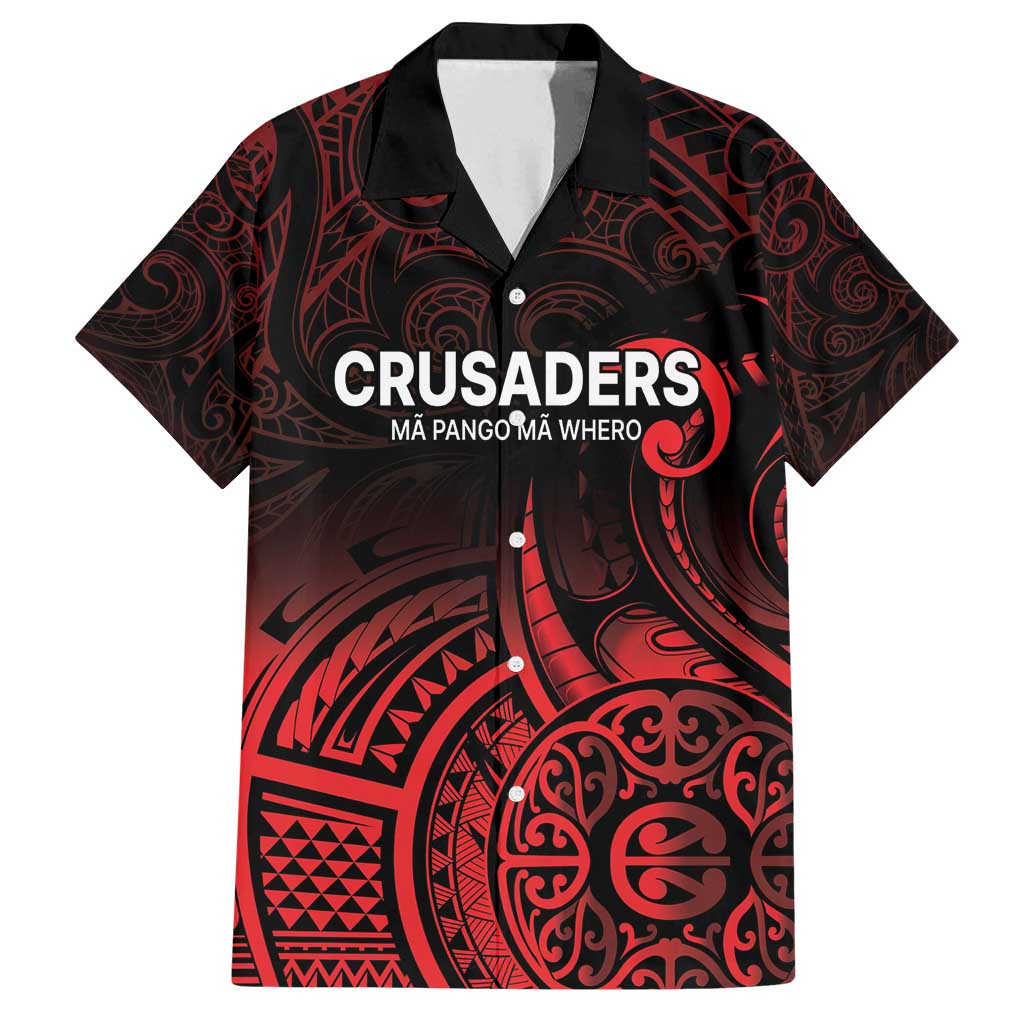 New Zealand Rugby Pacific Custom Family Matching Summer Maxi Dress and Hawaiian Shirt Whatumoana Maori Tribal Tattoo LT9 Dad's Shirt - Short Sleeve Gold - Polynesian Pride