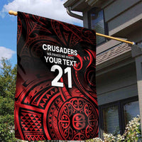 New Zealand Rugby Pacific Custom Garden Flag Whatumoana Maori Tribal Tattoo LT9 - Polynesian Pride