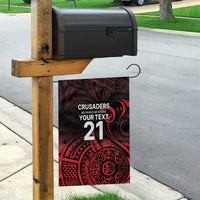 New Zealand Rugby Pacific Custom Garden Flag Whatumoana Maori Tribal Tattoo LT9 - Polynesian Pride
