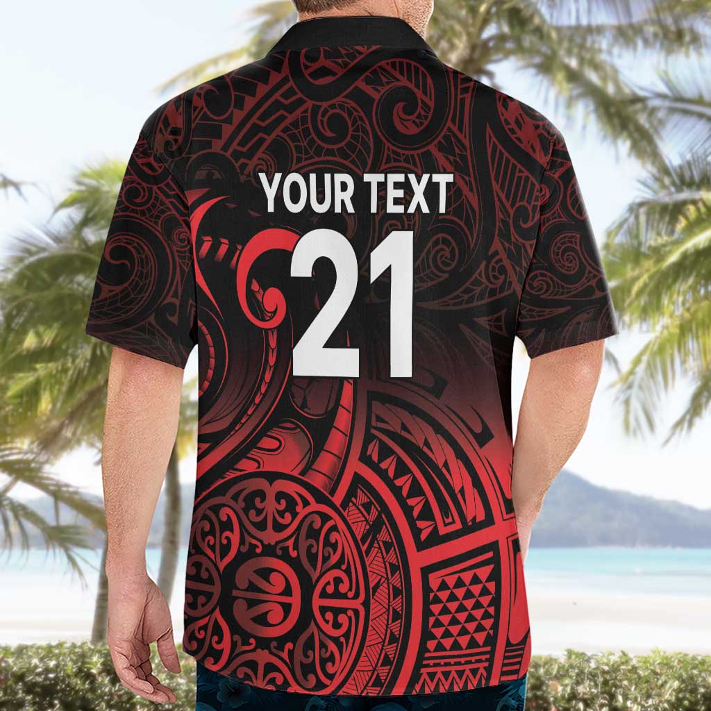 New Zealand Rugby Pacific Custom Hawaiian Shirt Whatumoana Maori Tribal Tattoo LT9 - Polynesian Pride