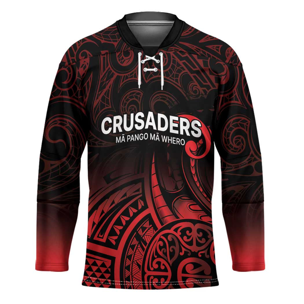 New Zealand Rugby Pacific Custom Hockey Jersey Whatumoana Maori Tribal Tattoo LT9 Unisex Gold - Polynesian Pride