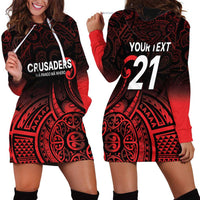 New Zealand Rugby Pacific Custom Hoodie Dress Whatumoana Maori Tribal Tattoo LT9 - Polynesian Pride
